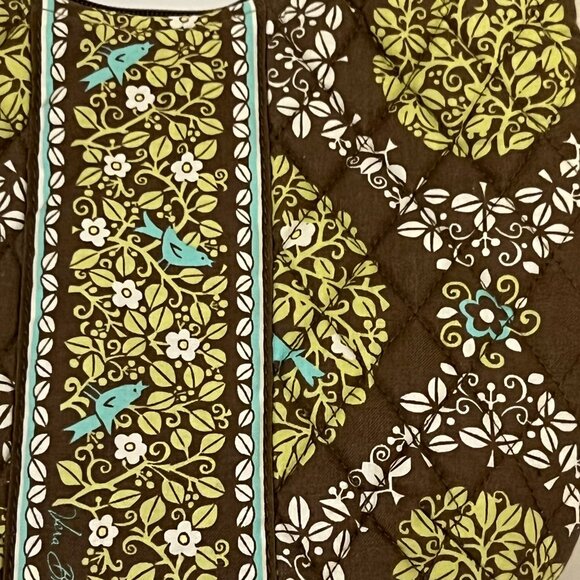 Vera Bradley Shoulder Bag Retired Sittin' in a Tree Pattern Knotted Tote Purse - Picture 2 of 6